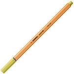 STABILO 88/67 Fineliner - STABILO point 88 - Einzelstift - senf