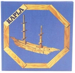 KAPLA LIVR2 Kunstbuch, blau