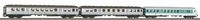 PIKO 58250 H0 3er Set Personenwagen Nahverkehr, DB AG, Ep. V