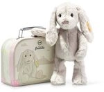 STEIFF 080968 Soft Cuddly Friends Hoppie Hase im Koffer