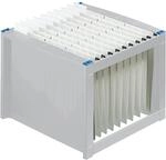 Helit H6110084 H&auml;ngeregistraturgestell, grau/blau