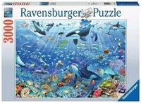 Ravensburger 17444 Erwachsenenpuzzle 3000 Teile - Bunter Unterwasserspa&szlig;
