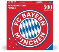 RAVENSBURGER 17452 Erwachsenenpuzzle 500 Teile FC Bayern Logo