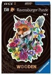 RAVENSBURGER 17512 Kontur-Holzpuzzle 150 Teile - Bunter Fuchs