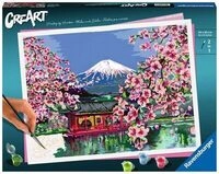 RAVENSBURGER 20177 Malen nach Zahlen Japanese Cherry Blossom