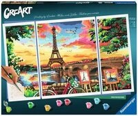 RAVENSBURGER 20134 Malen nach Zahlen Paris Reflections