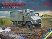 ICM 35136 1:35 Unimog S 404 with box body, German military truck