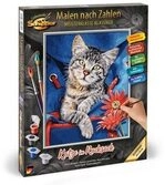 SCHIPPER 609240842 Malen nach Zahlen - Katze im Rucksack