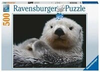 RAVENSBURGER 16980 Erwachsenenpuzzle S&uuml;&szlig;er kleiner Otter 500 Teile