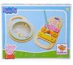 EICHHORN 109265761 Peppa Pig Holz-Musikset, 2-tlg.