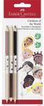 Faber-Castell Buntstifte Kinder der Welt Hautfarben