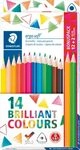 STAEDTLER 157 C14P1 Buntstift ergos. neon 14ST FS