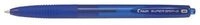 PILOT PEN 2054003 Super Grip G (mit Druckmechanik) XB Blau, Strichbreite - Medium