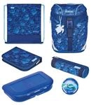 Herlitz Grundschulrucksack SoftLight Plus Greenline Deep Sea