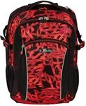 Herlitz Grundschulrucksack Ultimate leer Graffiti Schwarz/Rot