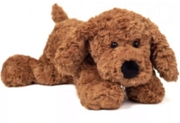 HERMANN TEDDY 919742 Schlenkerhund braun 28 cm