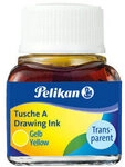 PELIKAN 201541 Pelikan Tusche im Glas, 5 Gelb, 10 ml