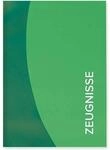 Roth Zeugnismappe / A4 / wattiertes Cover / mit 12 H&uuml;llen / Farbe: gr&uuml;n