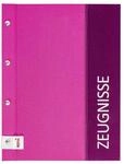 Roth DIN A4 Zeugnismappe Spectrum mit Buchschrauben 12 H&uuml;llen Pink