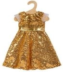 HELESS 2330 Puppen-Kleid Goldstar, Gr&ouml;&szlig;e 35-45 cm