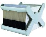 HAN H&auml;ngeregistraturkorb X-CROSS, f&uuml;r 35 Mappen, 359 x 269 x 320 mm, lichtgrau