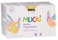 C.KREUL 2321 MUCKI Softie-Fingerfarbe 6er Set 150 ml