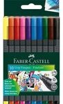 FABER-CASTELL 151610 Finepen GRIP Fineliner 0.4 10er Etui