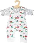 HELESS 1185 Puppen-Strampler mit T-Shirt Pinguin P&uuml;nktchen, Gr. 28-35 cm