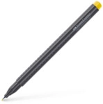 FABER-CASTELL 151607 Grip Fineliner, 0.4, kadmiumgelb