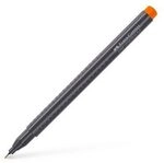 FABER-CASTELL 151615 Finepen GRIP 0.4 kadmiumorange dunkel