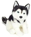 HERMANN TEDDY 91976 Husky sitzend 30 cm