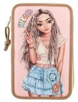 DEPESCHE 12378 TOPModel 3-Fach Federtasche HIPPIE HEART