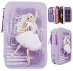 DEPESCHE 12249 TOPModel 3-Fach Federtasche BALLET