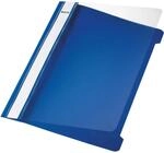 Leitz Schnellhefter Standard, A5, langes Beschriftungsfeld, PVC, blau