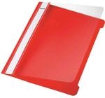 Leitz Schnellhefter Standard, A5, langes Beschriftungsfeld, PVC, rot