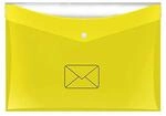 Veloflex Postmappe, DIN A4 VELOCOLOR, PP-Folie, gelb
