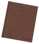 Herlitz Schnellhefter gefaltet, braun intensiv, A4