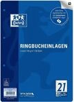 Oxford Ringbucheinlagen dunkelblau, A4, liniert, 50 Blatt