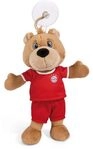 NICI 49072 Kuscheltier FC BAYERN B&auml;r Berni mit Trikot und Saugnapf NICI GREEN