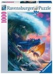 RAVENSBURGER 17391 Erwachsenenpuzzle 1000 Teile Drachenrennen