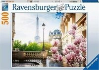 RAVENSBURGER 17377 Erwachsenenpuzzle 500 Teile Fr&uuml;hling in Paris