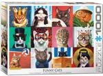 Eurographics Puzzle 1000 Lustige Katzen