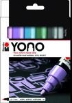 Marabu YONO Marker Set PASTEL, 6 x 1,5-3 mm