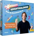 FRANZIS 504029 Adventskalender Chexperiment mit Checker-Tobi