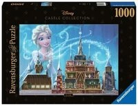 RAVENSBURGER 17333 Erwachsenenpuzzle 1000 Teile Disney Castles: Elsa