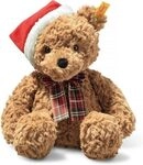 STEIFF 113239 Soft Cuddly Friends Jimmy Teddyb&auml;r &ndash; Christmas 30 cm, braun