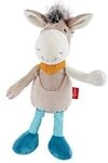 SIGIKID 43238 Kuscheltier Esel Patchwork Sweety Yellow