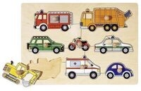 goki 57996 Steckpuzzle Verkehrsmittel