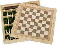 goki 56953 Spiele-Set Schach, Dame und M&uuml;hle
