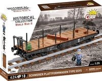 COBI 6284 1:35 Schwerer Plattformwagen Type SSYS